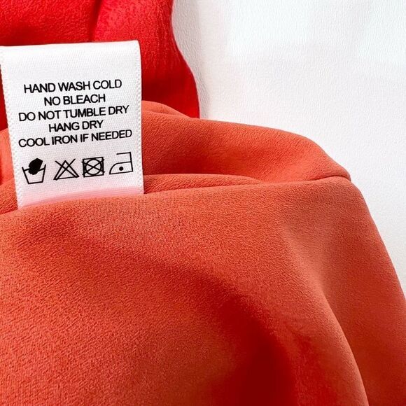 Lovers + Friends Dress Womens Small Mini Keyhole Neck Orange Sleeveless - Picture 6 of 6